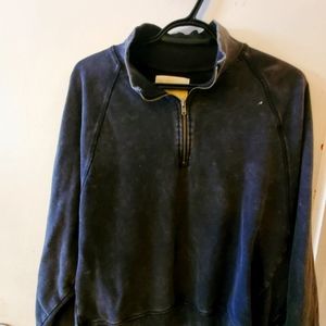 Black Aerospostale zipper pullover